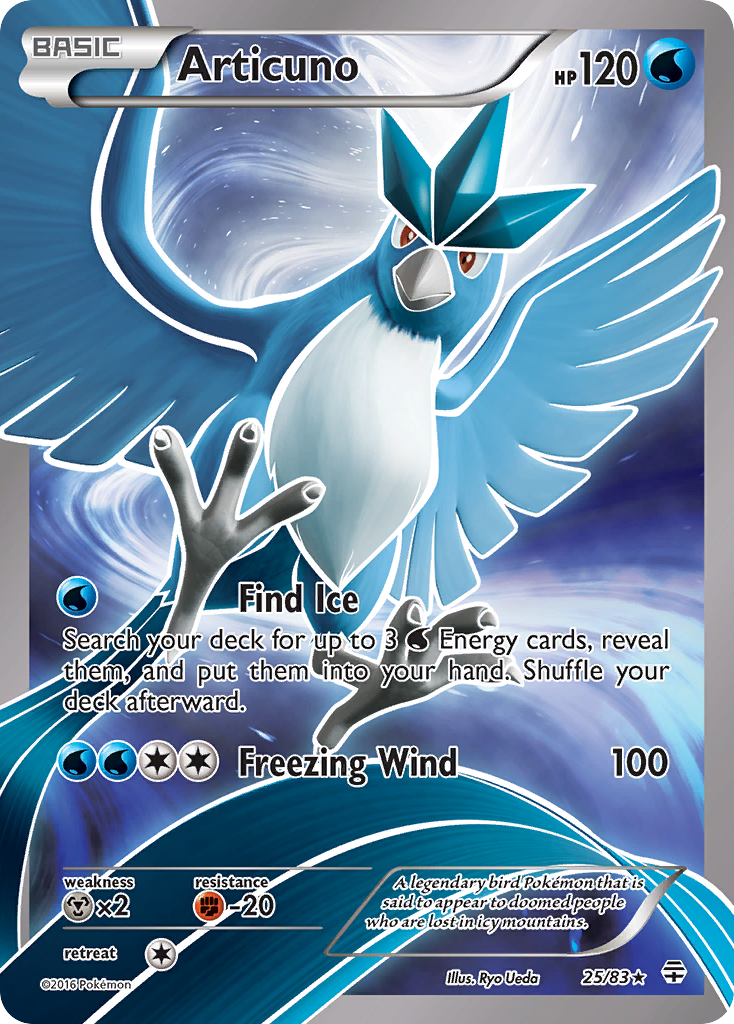 Articuno (25/83) [XY: Generations] | Total Play