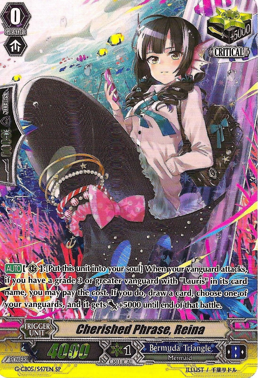 Cherished Phrase, Reina (G-CB05/S47EN) [Prismatic Divas] | Total Play