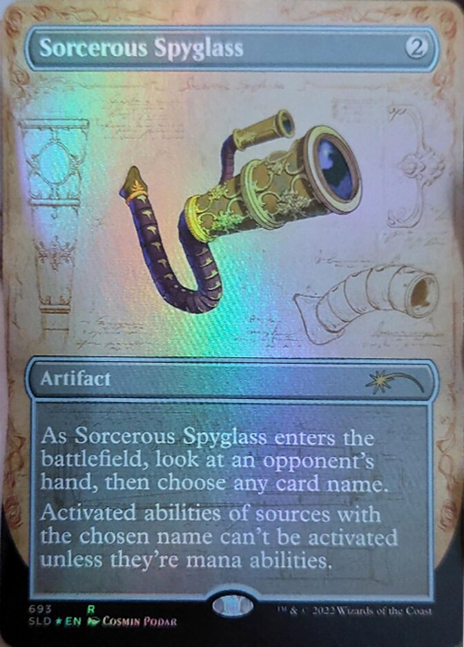 Sorcerous Spyglass (Blueprint) [Secret Lair Drop Promos] | Total Play