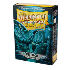 Dragon Shield: Standard 60ct Sleeves - Petrol (Classic) | Total Play
