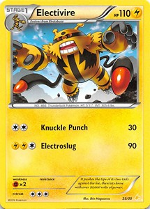 Electivire (25/30) [XY: Trainer Kit 3 - Pikachu Libre] | Total Play