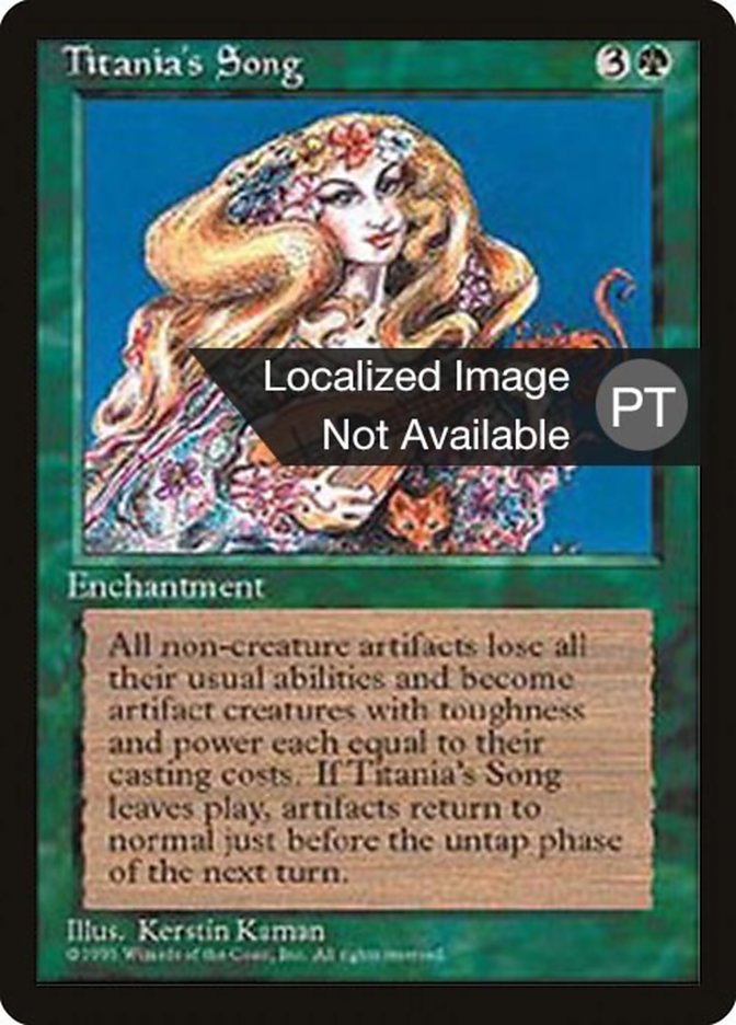 Titania's Song [Fourth Edition (Foreign Black Border)] | Total Play