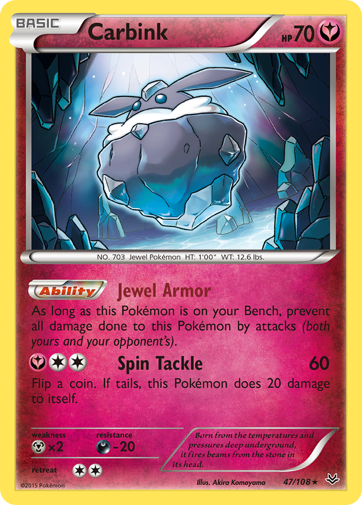 Carbink (47/108) [XY: Roaring Skies] | Total Play