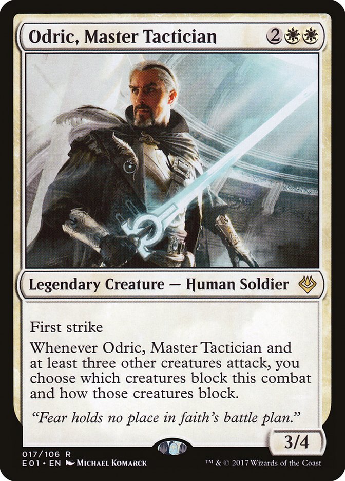 Odric, Master Tactician [Archenemy: Nicol Bolas] | Total Play