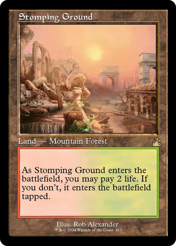 Stomping Ground (Retro) [Ravnica Remastered] | Total Play