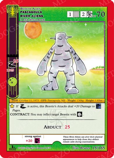 Pascagoula River Aliens [Cryptid Nation: Wilderness] | Total Play