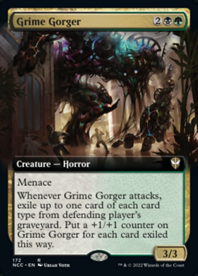 Grime Gorger (Extended Art) [Streets of New Capenna Commander] | Total Play