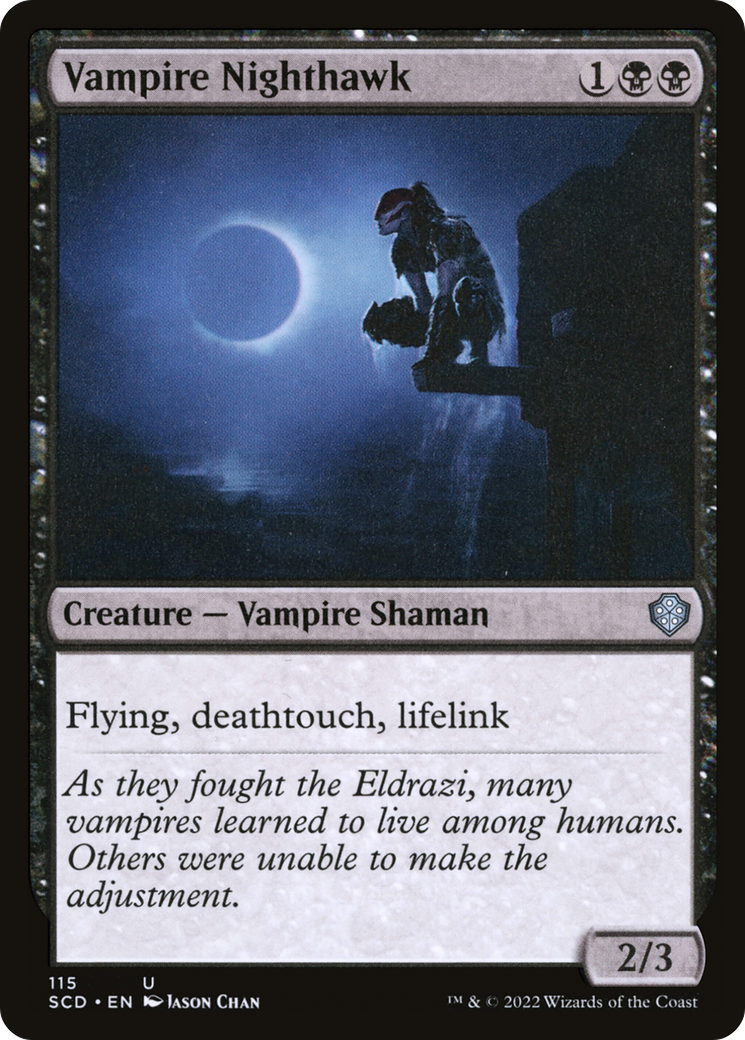 Vampire Nighthawk [Starter Commander Decks] | Total Play