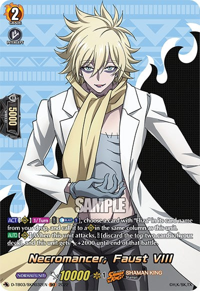 Necromancer, Faust VIII (D-TB03/SKR032EN) [Shaman King] | Total Play