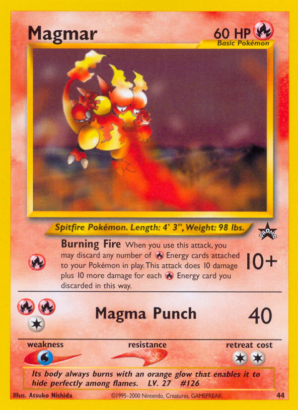 Magmar (44) [Wizards of the Coast: Black Star Promos] | Total Play