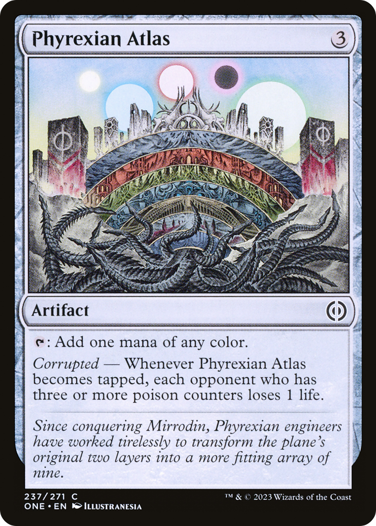 Phyrexian Atlas [Phyrexia: All Will Be One] | Total Play