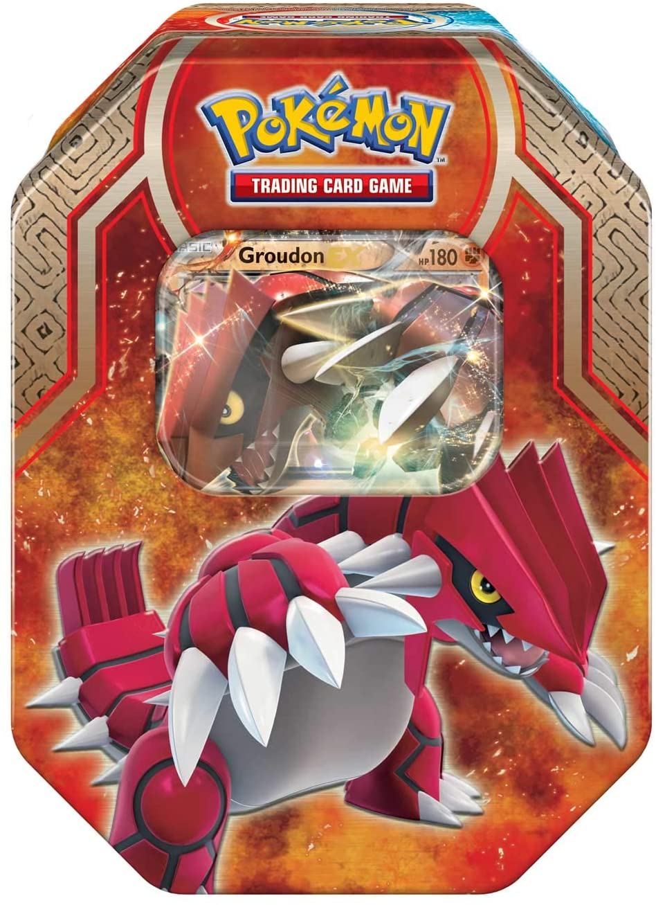 XY: Primal Clash - Legends of Hoenn Collector's Tin (Groudon EX) | Total Play