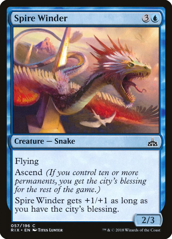 Spire Winder [Rivals of Ixalan] | Total Play