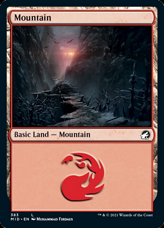 Mountain (383) [Innistrad: Midnight Hunt] | Total Play