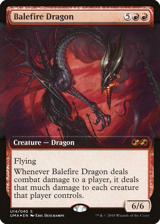 Balefire Dragon (Topper) [Ultimate Masters Box Topper] | Total Play