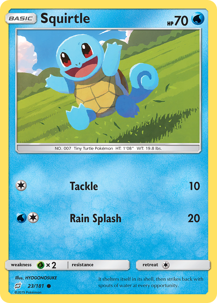 Squirtle (23/181) [Sun & Moon: Team Up] | Total Play