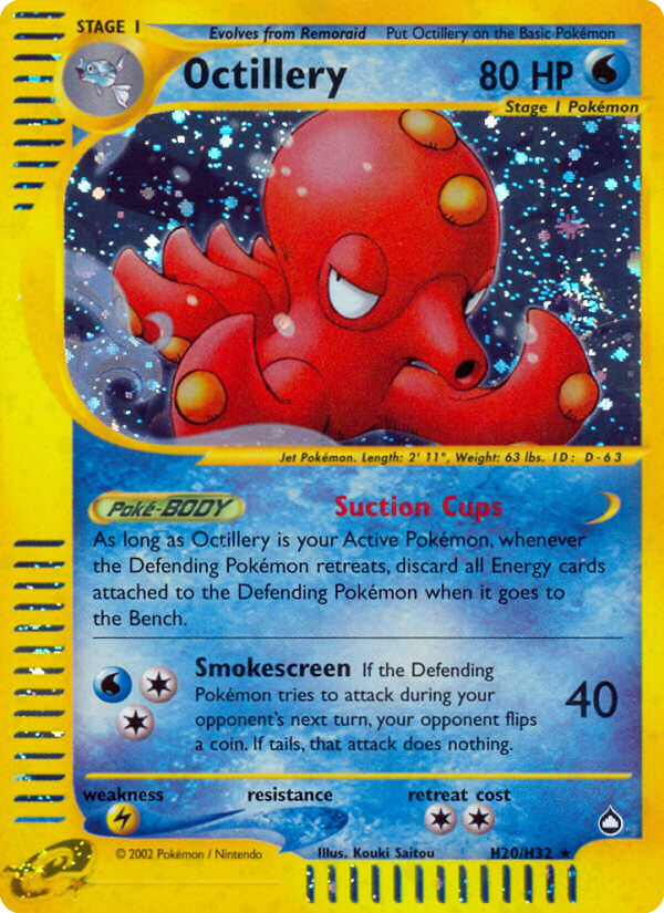 Octillery (H20/H32) [Aquapolis] | Total Play