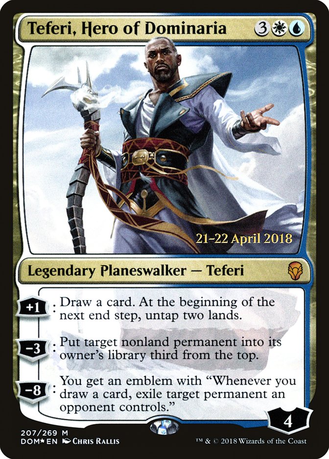 Teferi, Hero of Dominaria [Dominaria Prerelease Promos] | Total Play