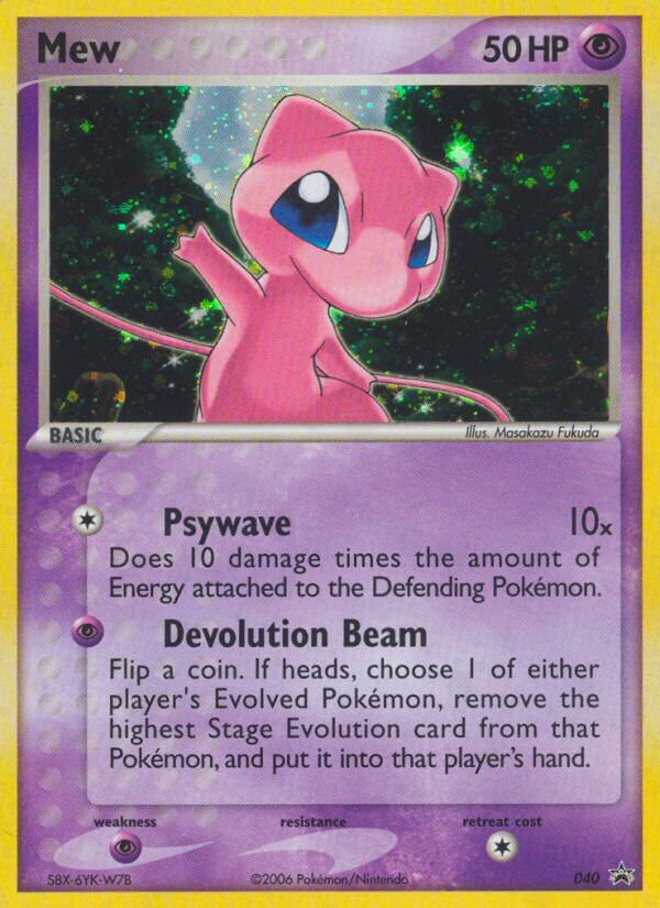 Mew (040) [Nintendo: Black Star Promos] | Total Play