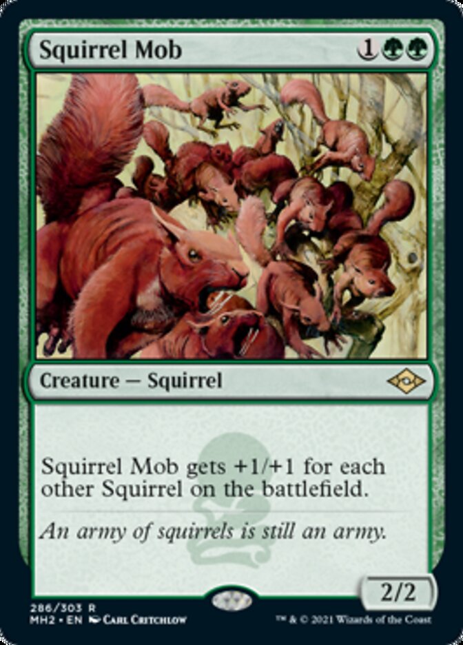 Squirrel Mob (Foil Etched) [Modern Horizons 2] | Total Play