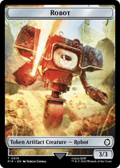 Robot // Junk Double-Sided Token [Fallout Tokens] | Total Play