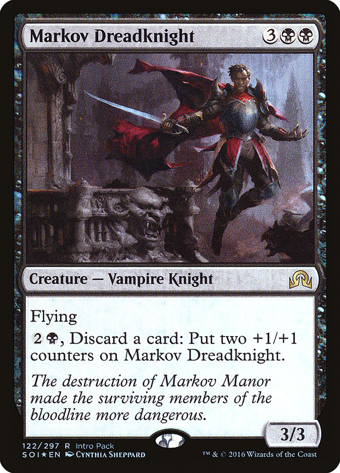 Markov Dreadknight (Intro Pack) [Shadows over Innistrad Promos] | Total Play