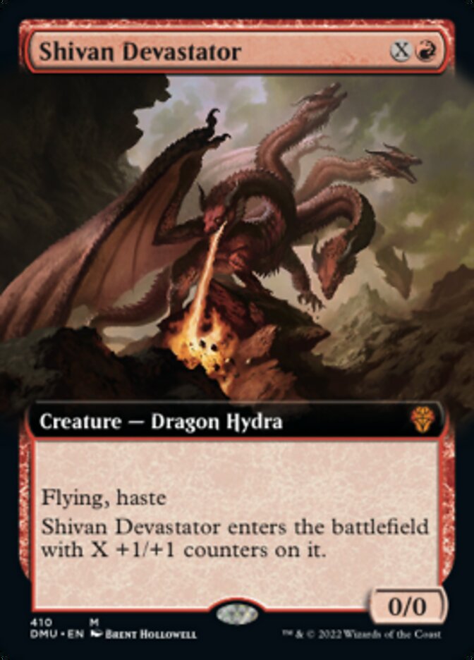 Shivan Devastator (Extended Art) [Dominaria United] | Total Play