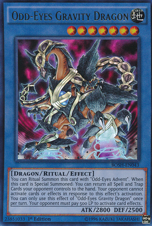 Odd-Eyes Gravity Dragon [BOSH-EN043] Ultra Rare | Total Play