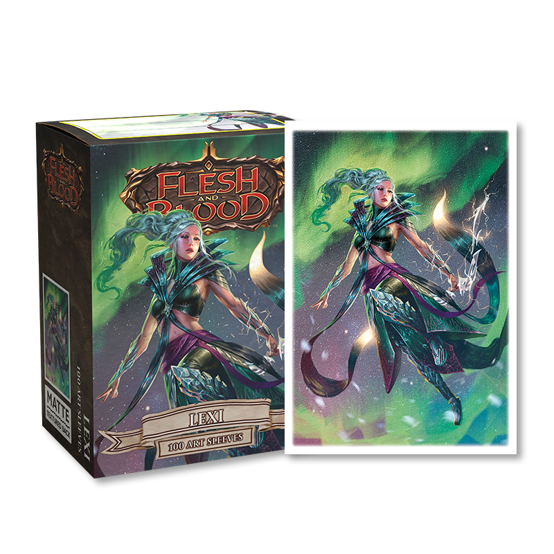 Dragon Shield: Standard 100ct Art Sleeves - Flesh and Blood (Lexi) | Total Play