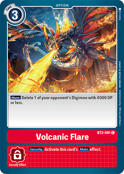 Volcanic Flare [BT2-091] [Release Special Booster Ver.1.5] | Total Play