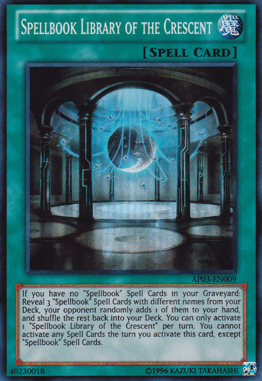 Spellbook Library of the Crescent [AP03-EN009] Super Rare | Total Play