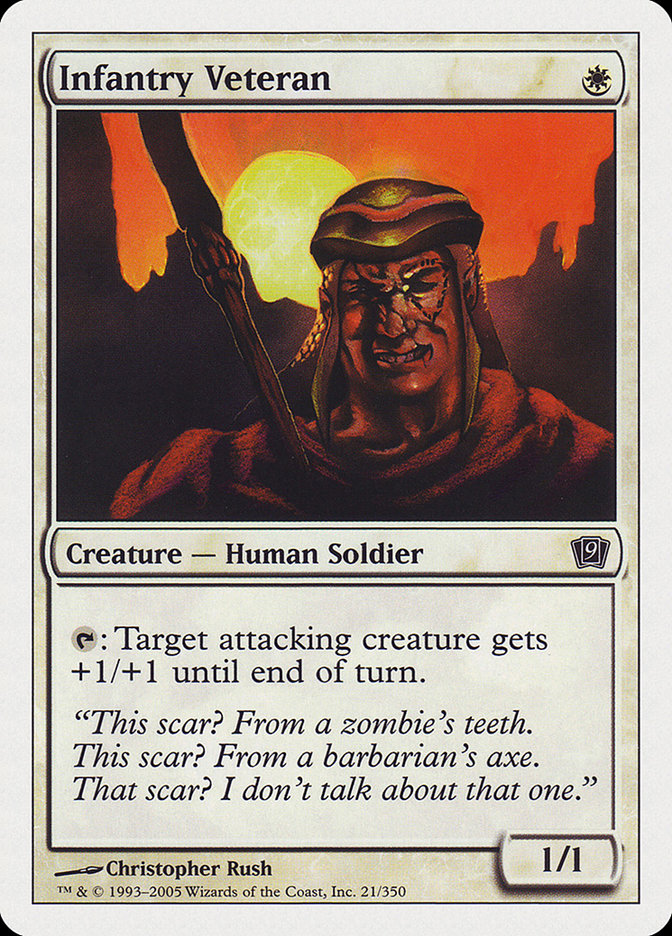 Infantry Veteran [Ninth Edition] | Total Play
