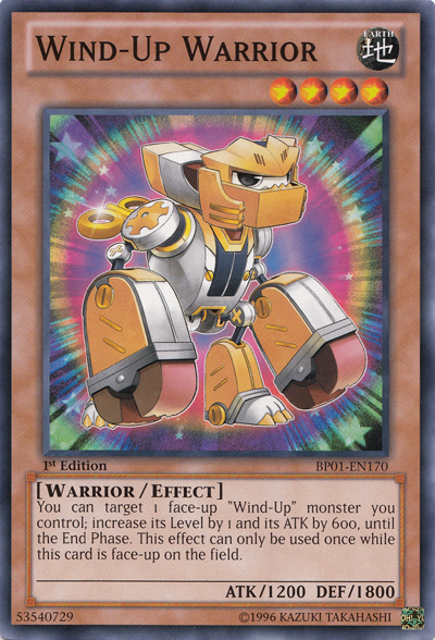 Wind-Up Warrior [BP01-EN170] Common | Total Play