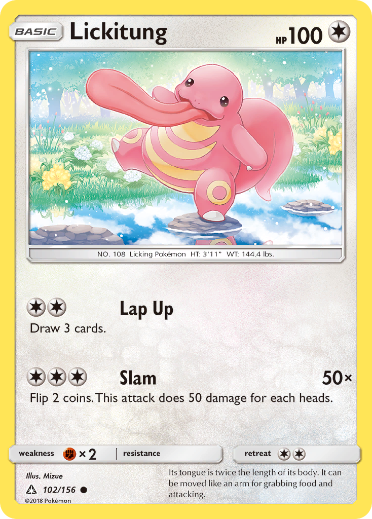 Lickitung (102/156) [Sun & Moon: Ultra Prism] | Total Play