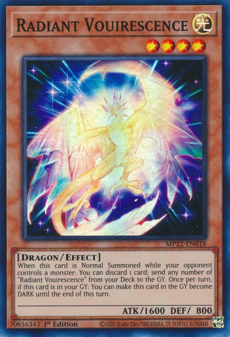 Radiant Vouirescence [MP22-EN018] Super Rare | Total Play