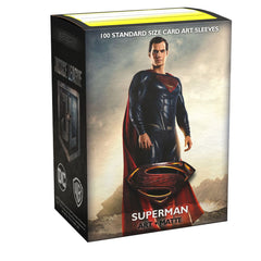 Dragon Shield: Standard 100ct Art Sleeves - Justice League (Superman) | Total Play