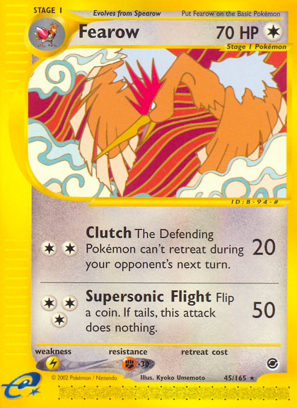 Fearow (45/165) [Expedition: Base Set] | Total Play