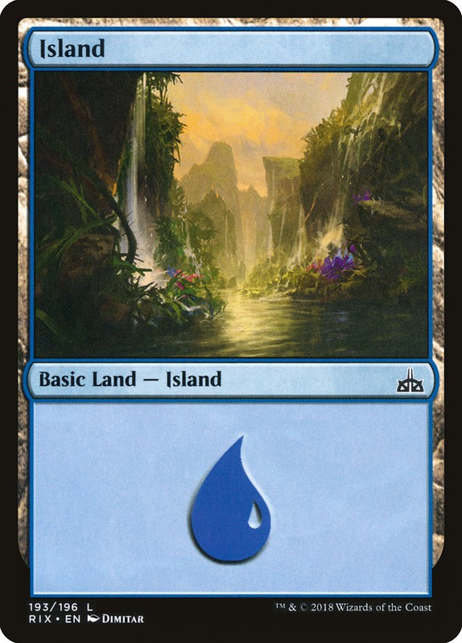 Island (193) [Rivals of Ixalan] | Total Play