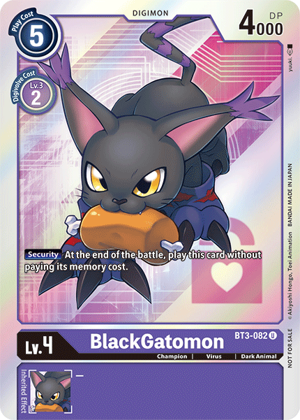 BlackGatomon [BT3-082] (Buy-A-Box Promo) [Release Special Booster Ver.1.5 Promos] | Total Play
