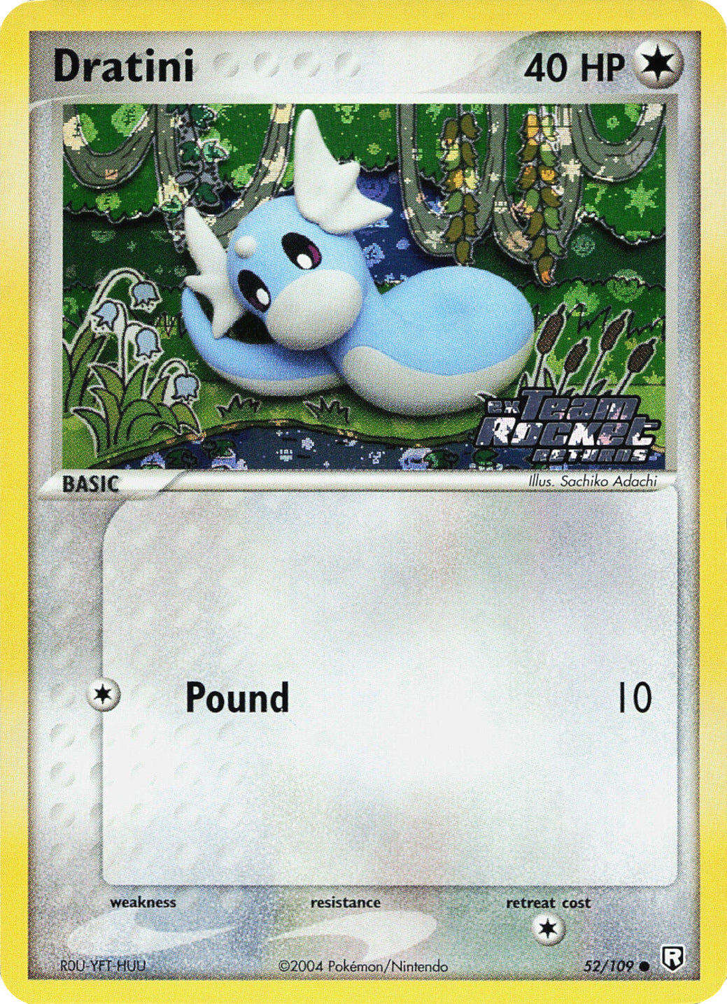 Dratini (52/109) (Stamped) [EX: Team Rocket Returns] | Total Play