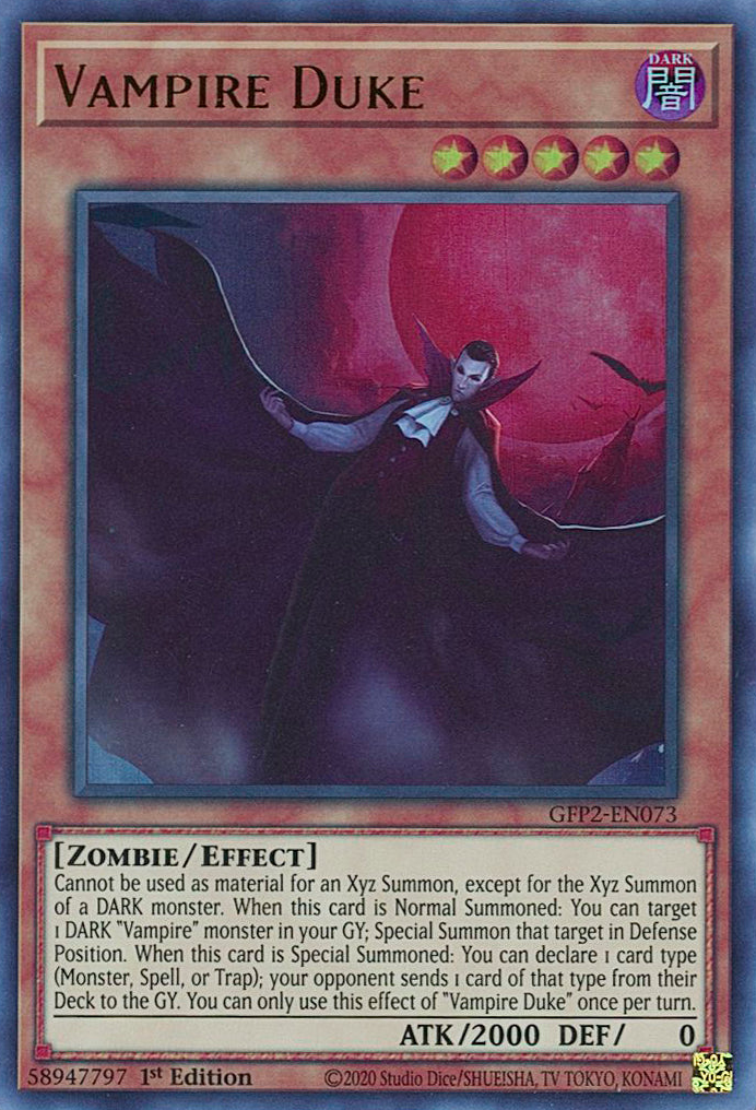 Vampire Duke [GFP2-EN073] Ultra Rare | Total Play