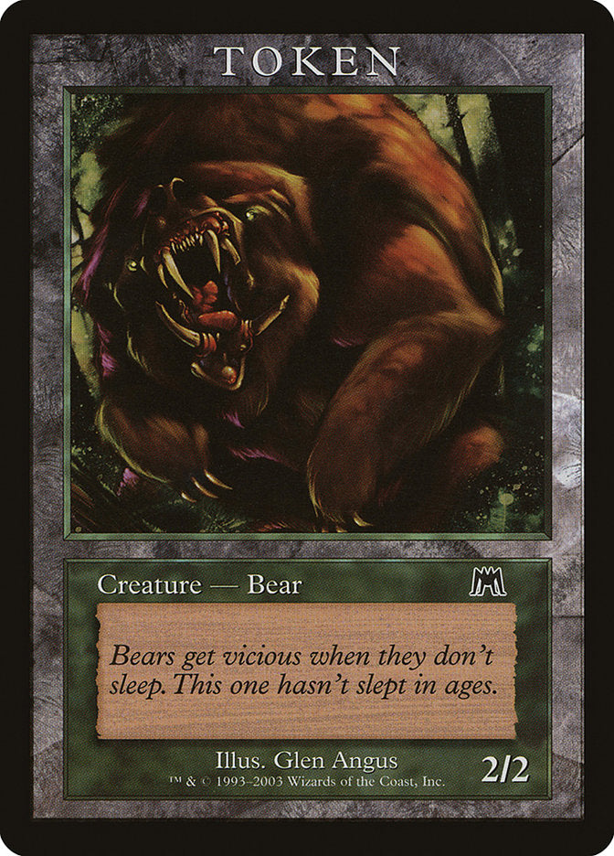 Bear Token [Magic Player Rewards 2003] | Total Play