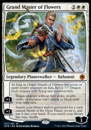 Grand Master of Flowers (Promo Pack) [Dungeons & Dragons: Adventures in the Forgotten Realms Promos] | Total Play