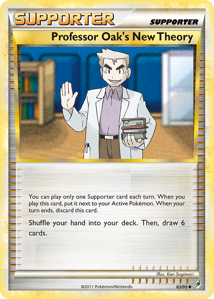 Professor Oak's New Theory (83/95) [HeartGold & SoulSilver: Call of Legends] | Total Play