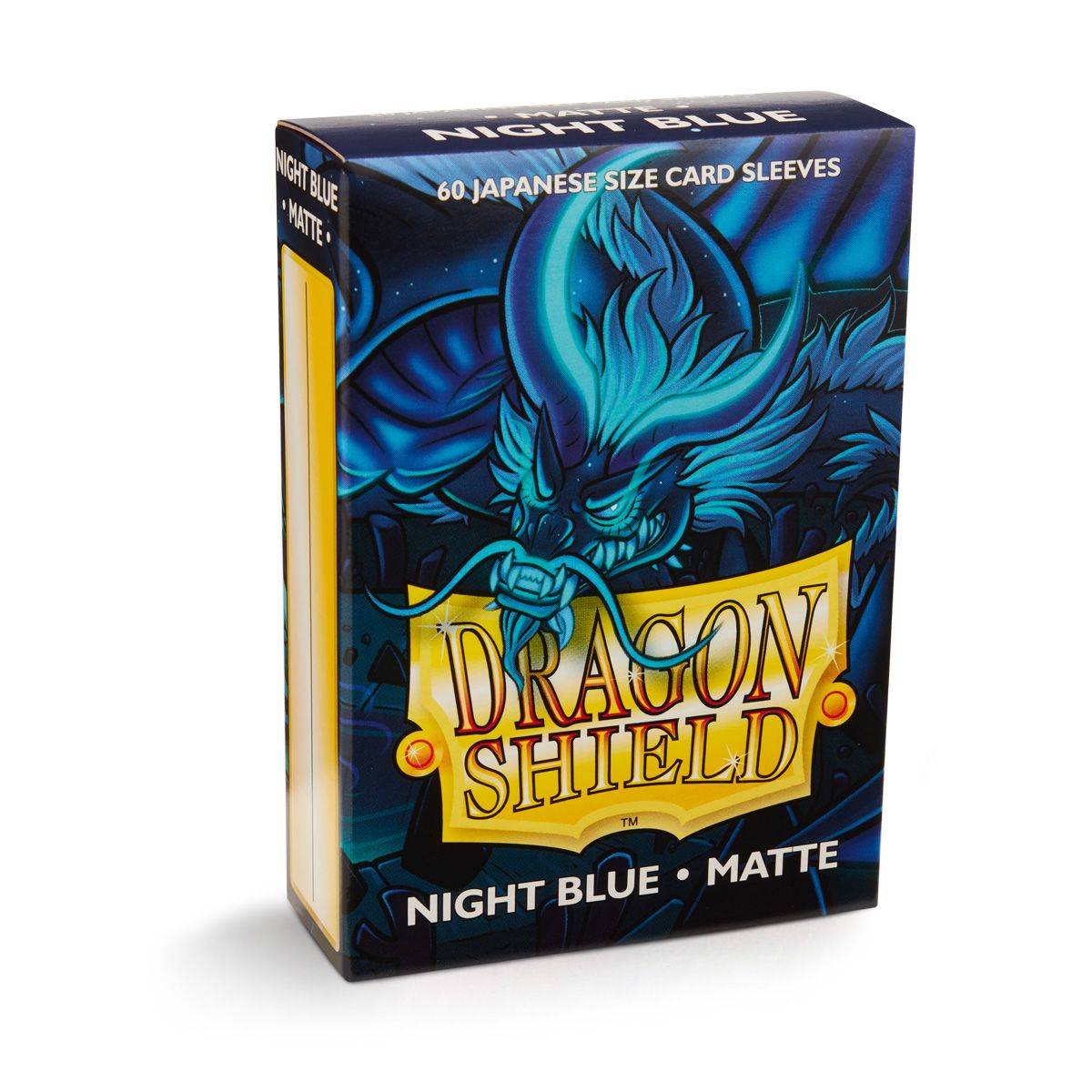Dragon Shield: Japanese Size 60ct Sleeves - Night Blue (Matte) | Total Play