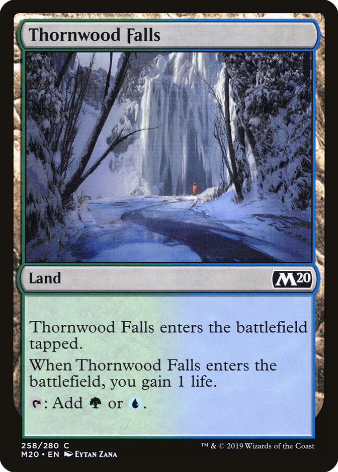 Thornwood Falls [Core Set 2020] | Total Play