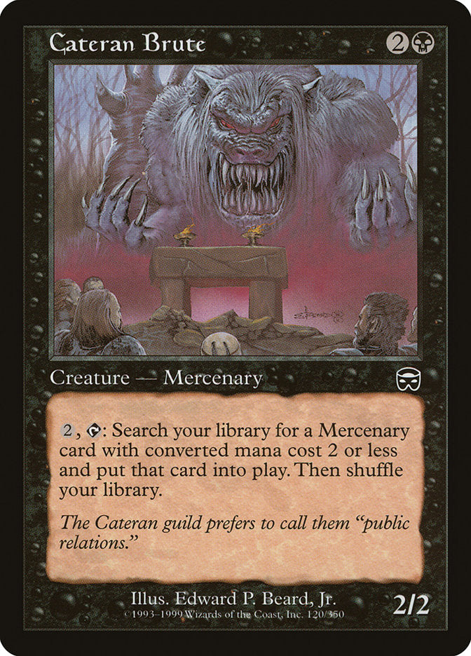 Cateran Brute [Mercadian Masques] | Total Play