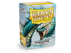 Dragon Shield: Standard 100ct Sleeves - Turquoise (Classic) | Total Play