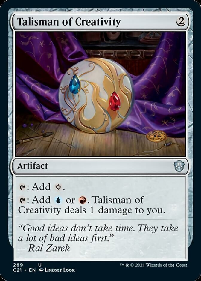 Talisman of Creativity [Commander 2021] | Total Play