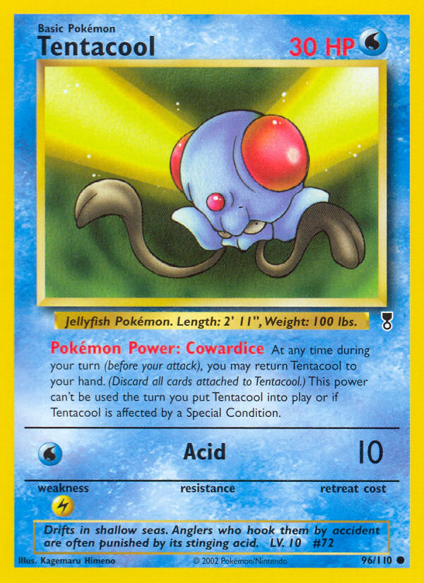 Tentacool (96/110) [Legendary Collection] | Total Play